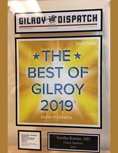 The Best of Gilroy 2019 Award
